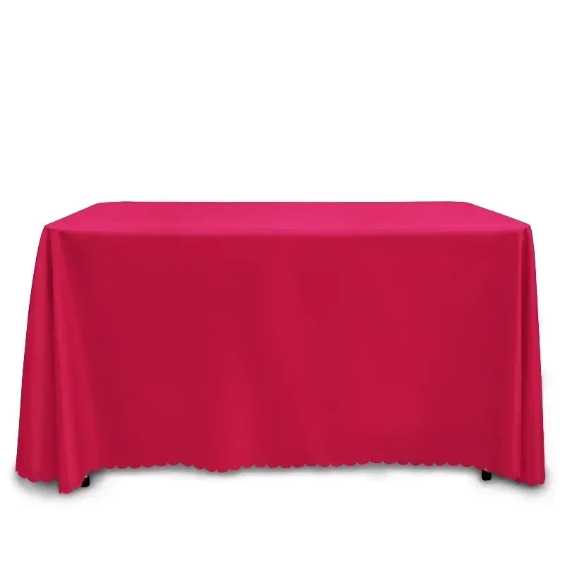 

2024 Table cloth polyester tablecloth round table cloth circular solid white