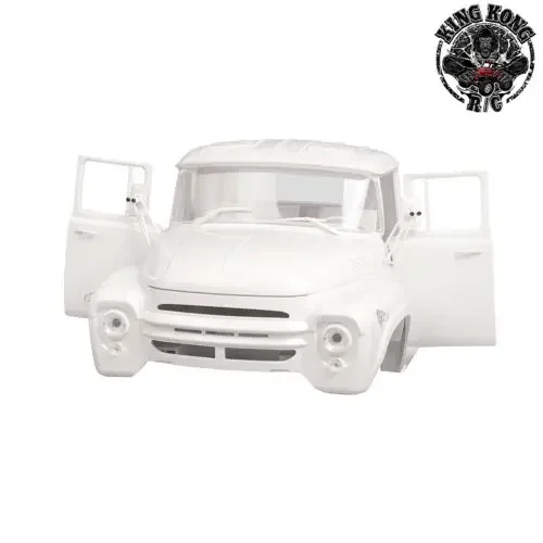 1/12 Scale Soviet ZL130 Truck Hard Plastic Cab KIT for R/C Truck D-E062 4