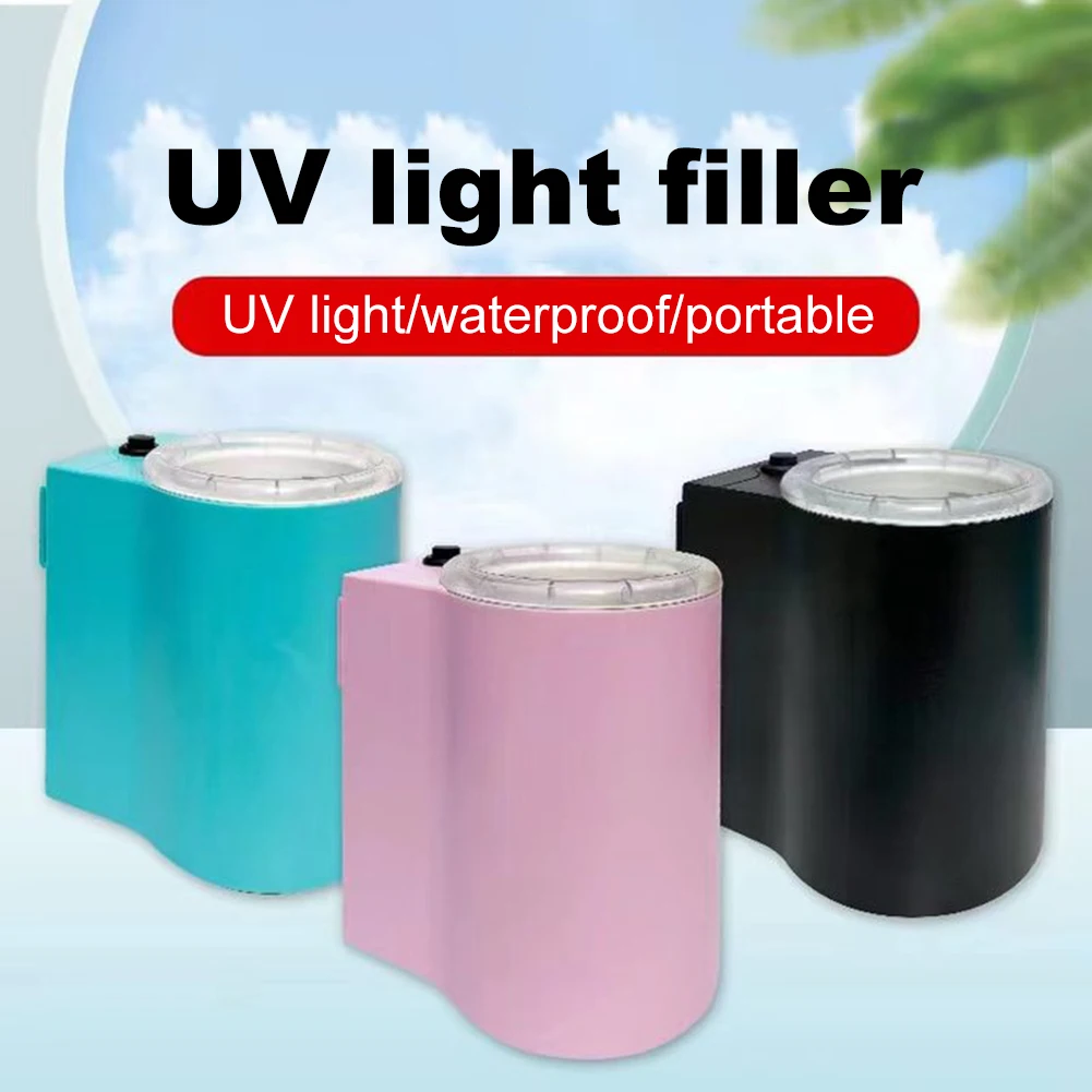 Cargador De Luz UV Para Cebos De Calamar - Color Caqui, Tela Oxford, Ideal Para Pesca Nocturna O En Aguas Profundas