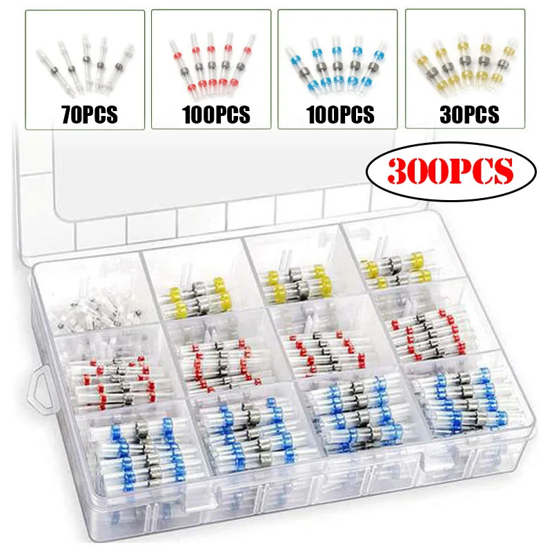 Description Picture 5 of item50/200/300/800PCS Heat Shrink Tubing Cable Sleeves Waterproof Solder Seal Wire Connector Electric Cabel Protection with Heater