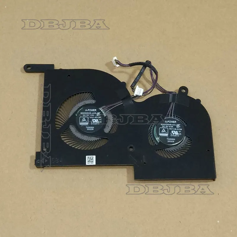 Gpu Bs5005hs-u4q 16v1-g-cw para Discrição Msi Gs66 Ws66 10sd 10se 10sf 10sfs 10sgs Ms16v1 16v1-g-ccw fã de