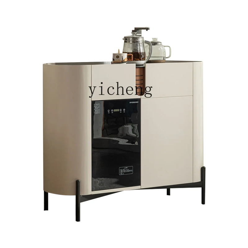 ZK Tea Machine Home Voice Sideboard Cabinet Voice Control Intelligent Storage Cabinet Integrated Boiling Water Refrigeration