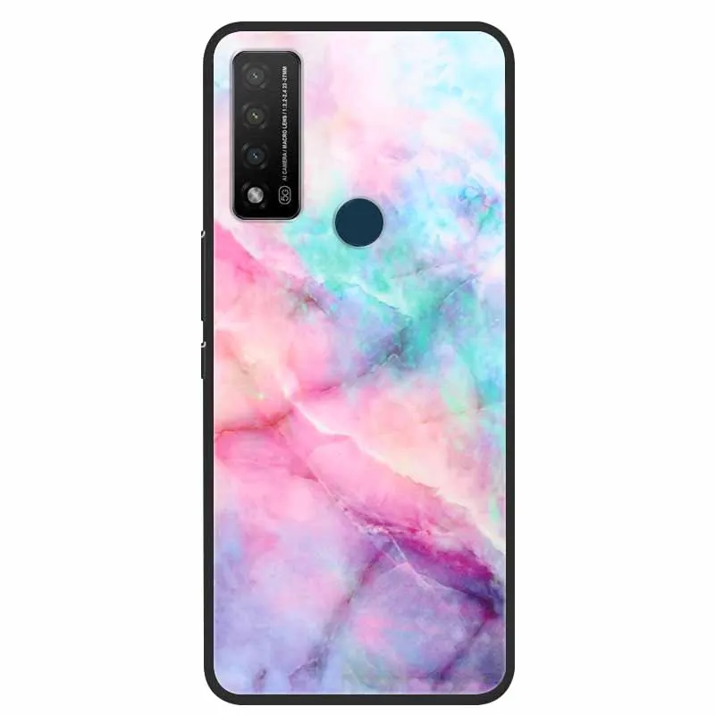 Soft TPU Panda Cats Print Silicon Protector Cover - Black Capa s
