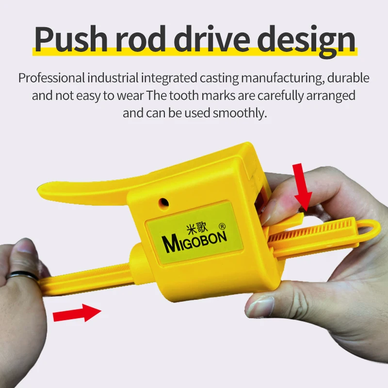 MIGOBON New manual glue writer syringe for single-component single-liquid dispensing gun 10CC/30CC 55CC special glue gun
