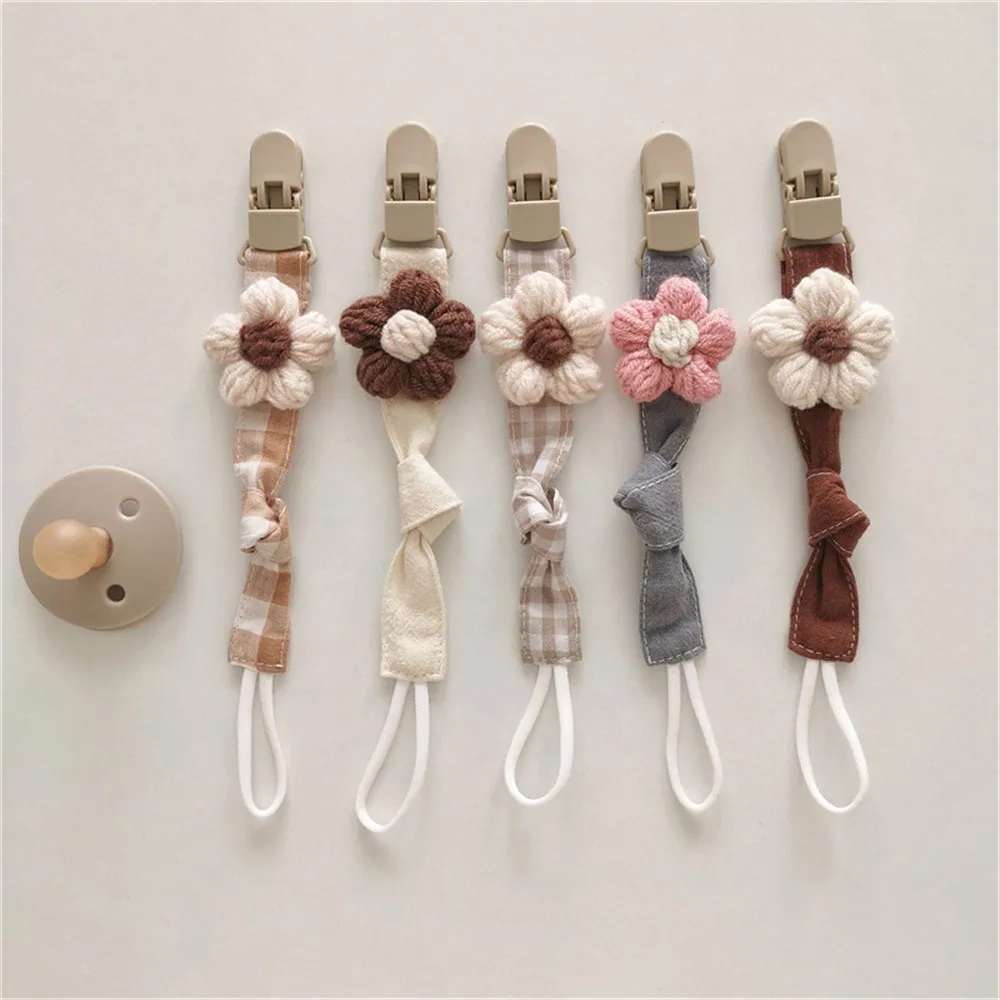 Fashion Baby Pacifier Clips Pacifier Chain Baby Soother Toys Anti-drop Clip Infant Nipple Holder Dummy Clip Accessories Pacifier Clip Pacifier Chain Pacifier Accessories
