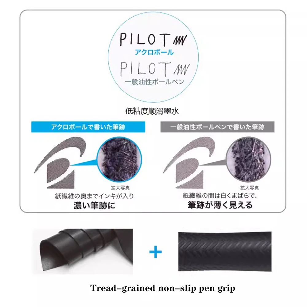 Japan PILOT Multi-function Pen ACROBALL 0.7mm 3 Colors 4 Colors Ballpoint Pen BKAB-40F/45F Art Stationery