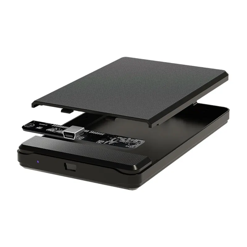 ܺ Ŭ USB to Sata ϵ ̺ ڽ , HDD SSD Ʈ Ϳ, 2.5 ġ USB 2.0/3.0 HDD ̽, 6Gbps