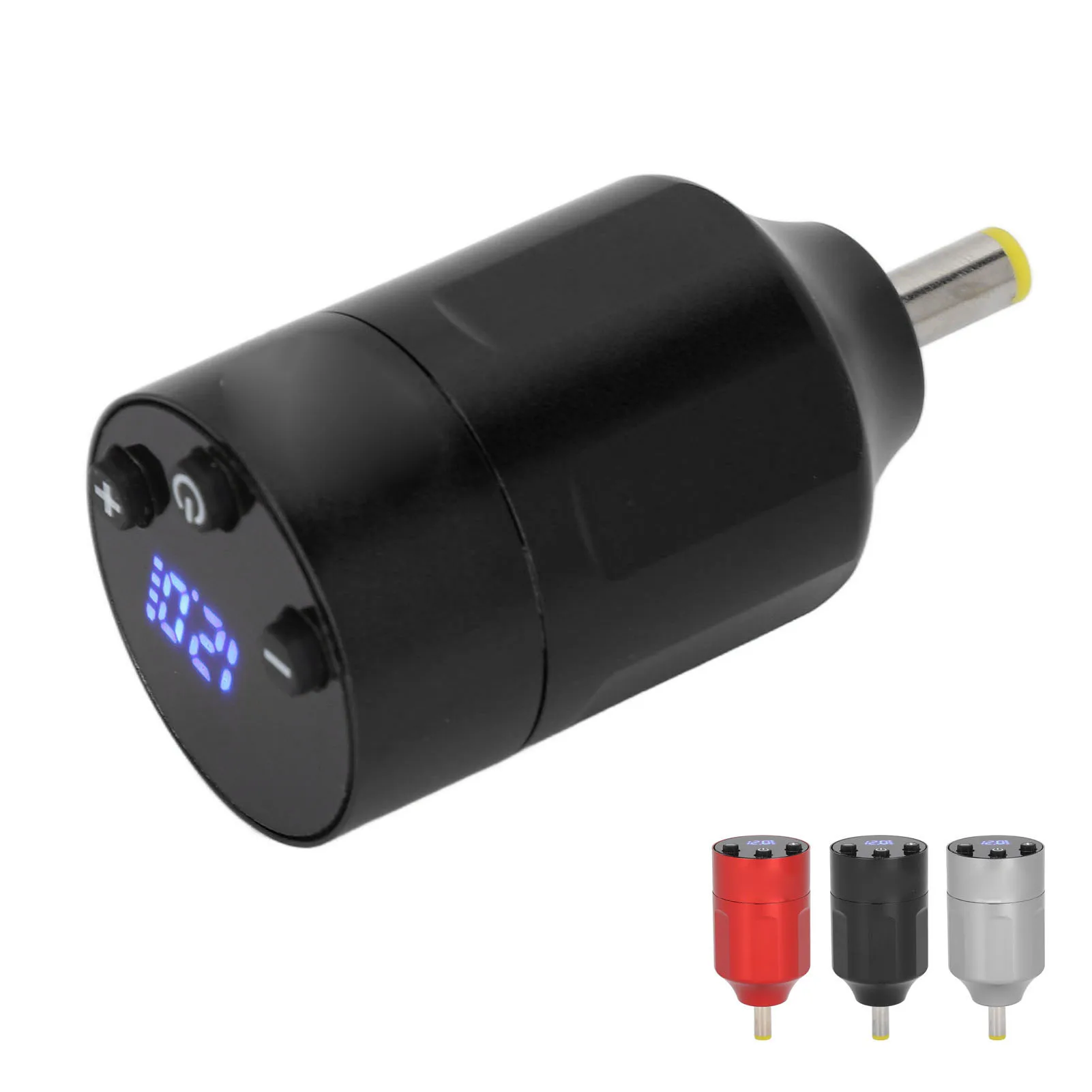 Wireless Tattoo Machine Battery Power Supply DC Interface 1300mAh Capacity LED Screen Tattoo supplies