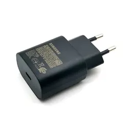 25W Super Fast Charging Adapter with 1.8M Type C Cable - Black-Charger Only