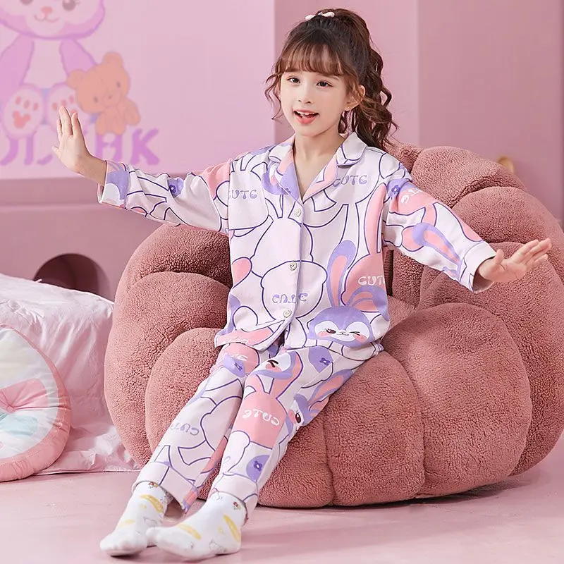 Kawaii Sanrio My Melody Kids Pajamas Sets Cartoon Cinnamoroll