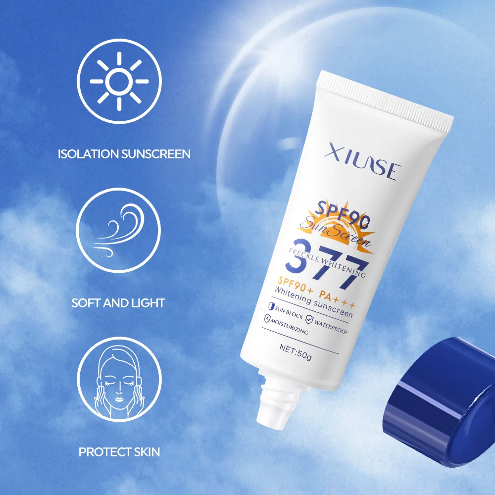 Whitening Sunscreen SPF90 + PA ++ Moisturizing Refreshing Non-sticky Facial Skin Care Sun Cream Spf 50
