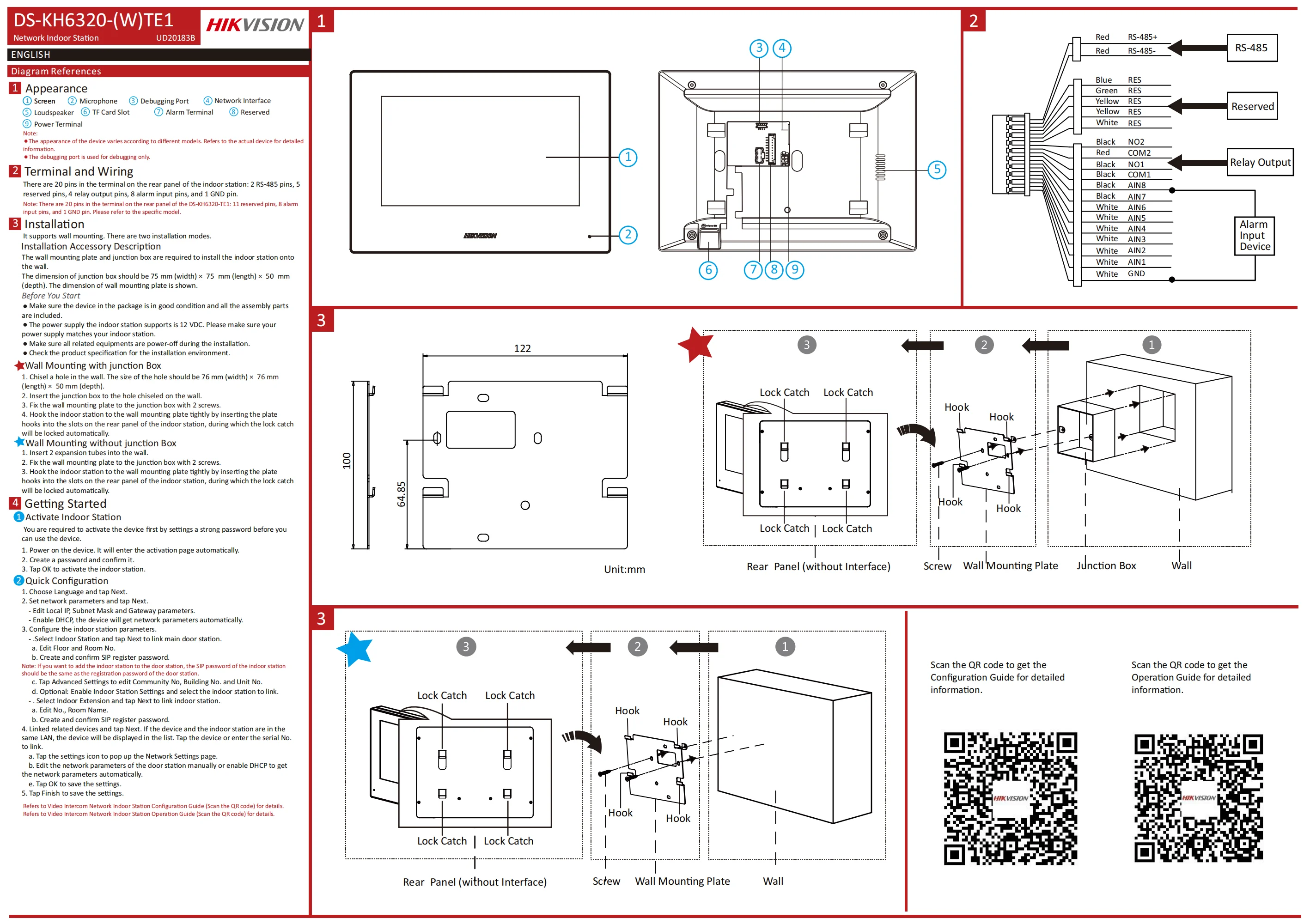 Ds kh6320 инструкция. Ds-kh6320-te1. hikvision kh6320. ds-kh6320-wte1(b) схема подключения. ds-kh8520-wte1.