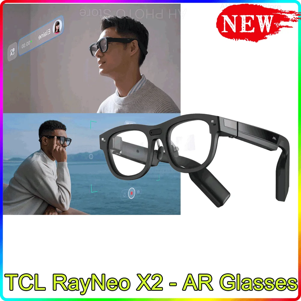 TCLRayNeoX2ARGlassesfullcolorMicroLEDopticalwaveguideAR