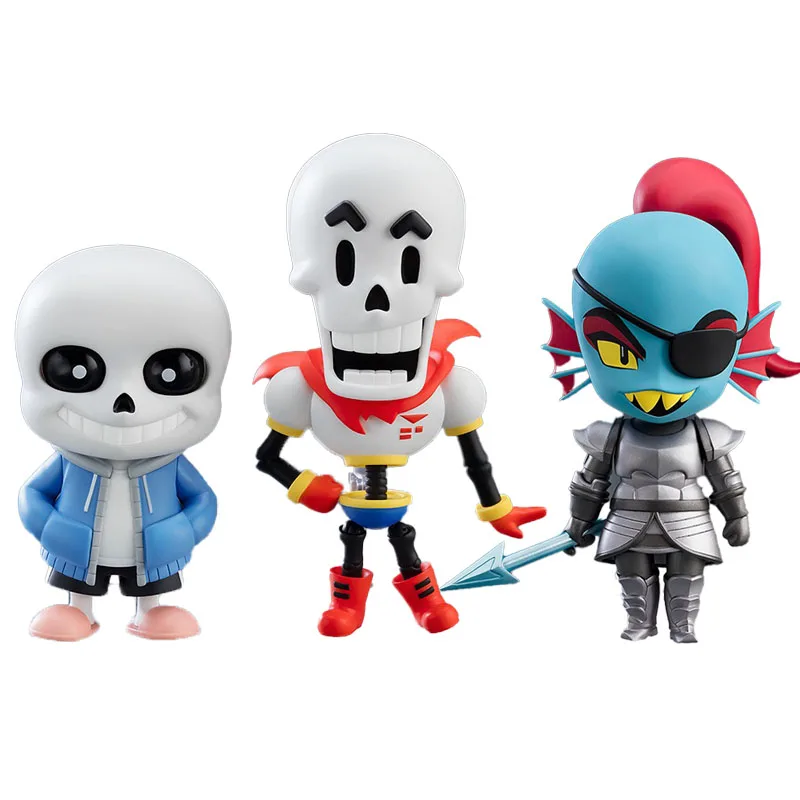 

In Stock 100% Original Anime Figure GOOD SMILE Undertale 1826 Sans 1827 Papyrus Undyne 1898 Action Anime Figure Model Toys Doll