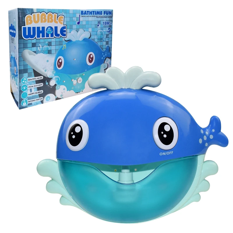 Whale with box
