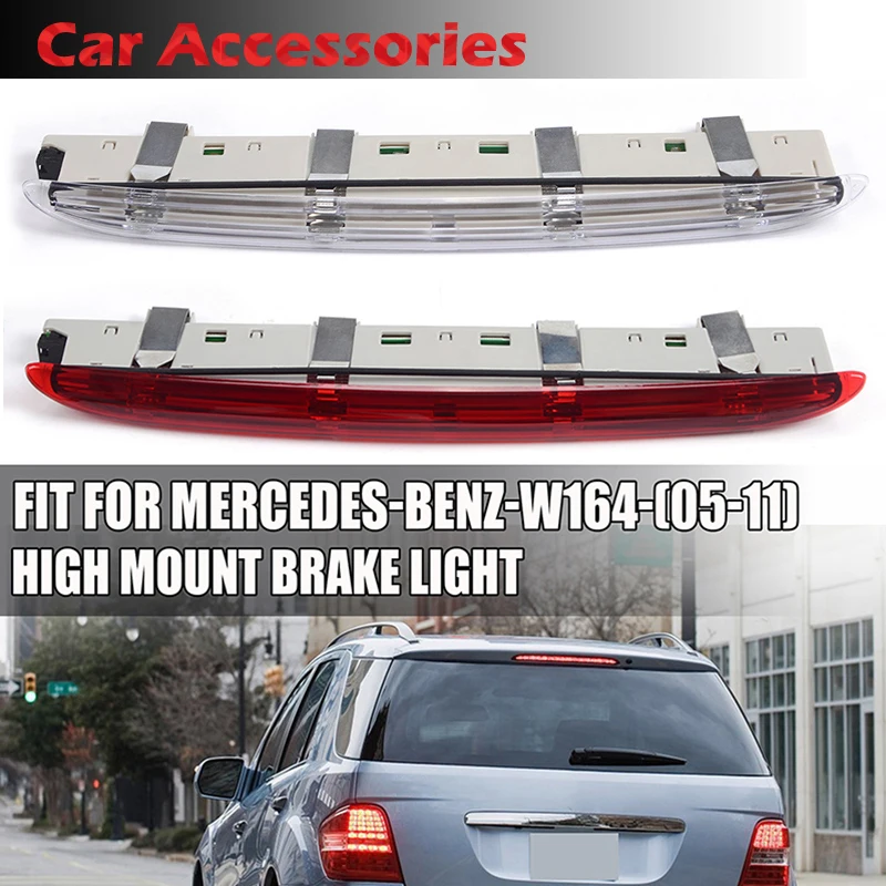 

Светодиодный задний стоп-сигнал Rhyming с высоким креплением, Третий Задний стоп светильник, подходит для Mercedes Benz W164 ML Class 2005-2011 A1648201056