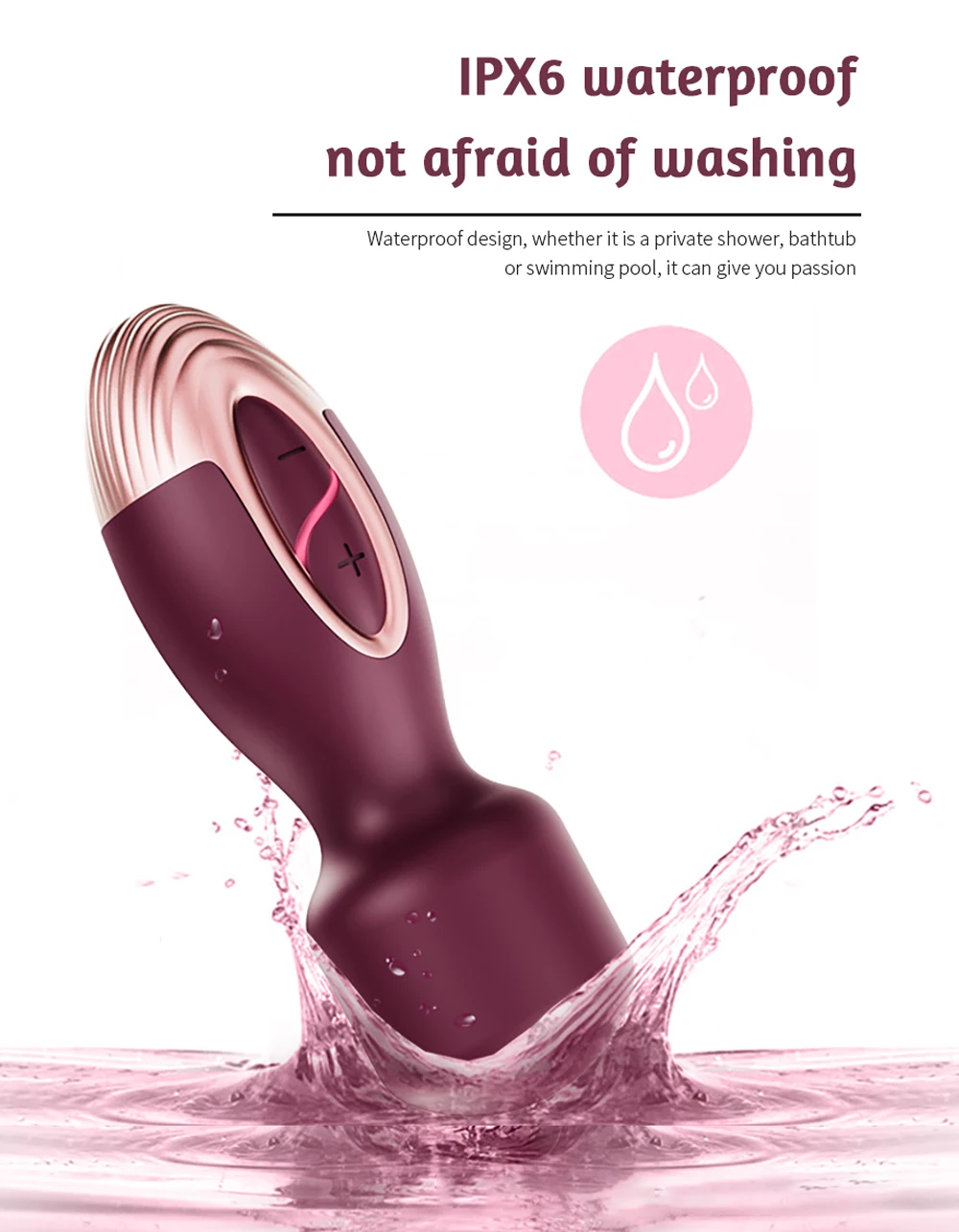 Rechargeable G-spot Vibrator With Strong Massage And Stimulation_voghion.com