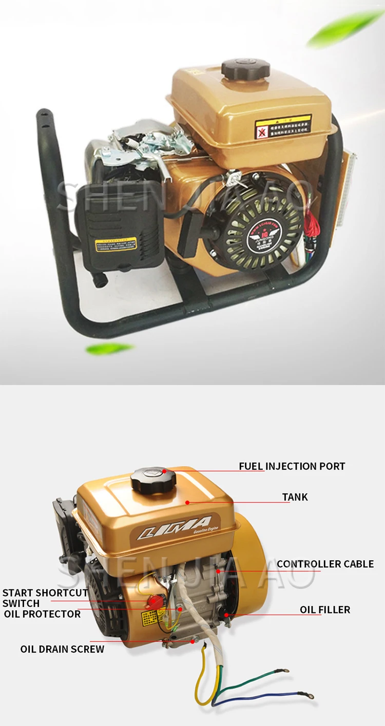 24V Parking Air Conditioning Generator Battery Charging Truck Diesel Generator