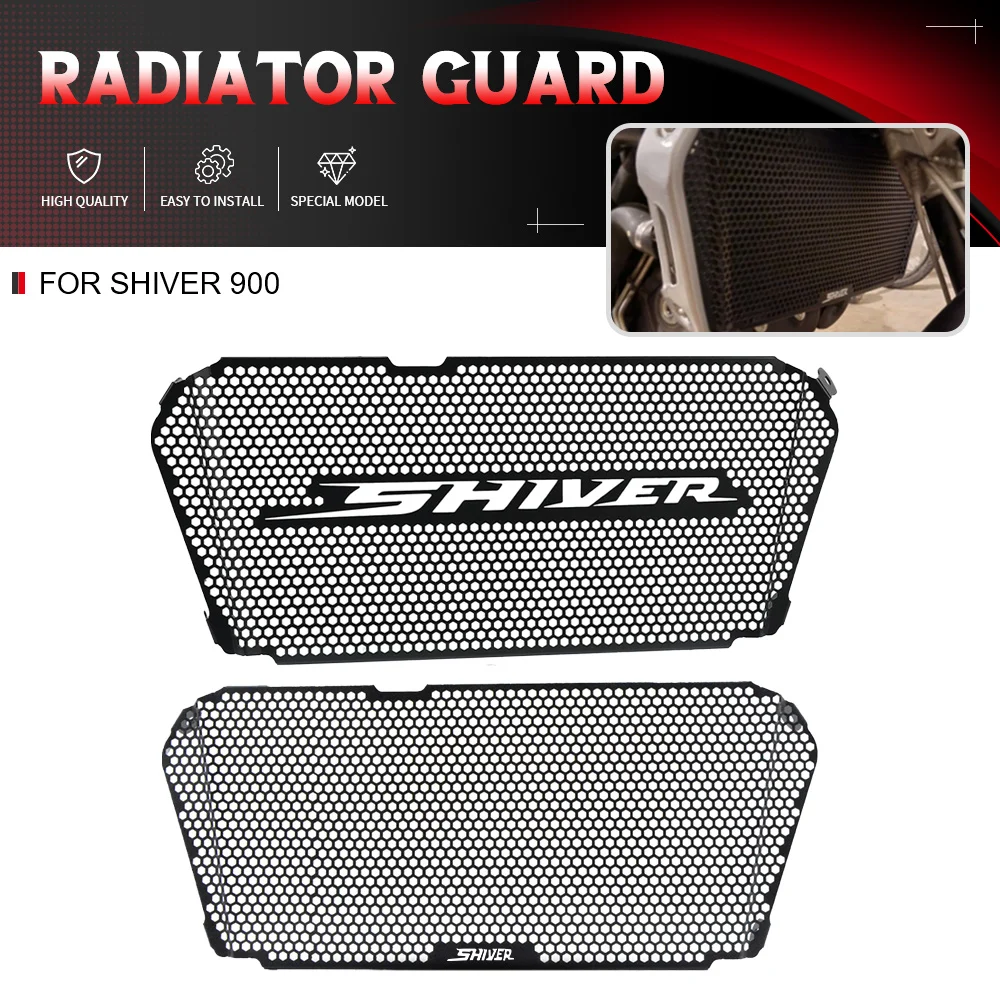

Radiator Grille Guard Grill Cover Protector For Aprilia Shiver 900 2018 2019 2020 2021 Shiver900 ABS 2022 2023 SL750 2007-2017