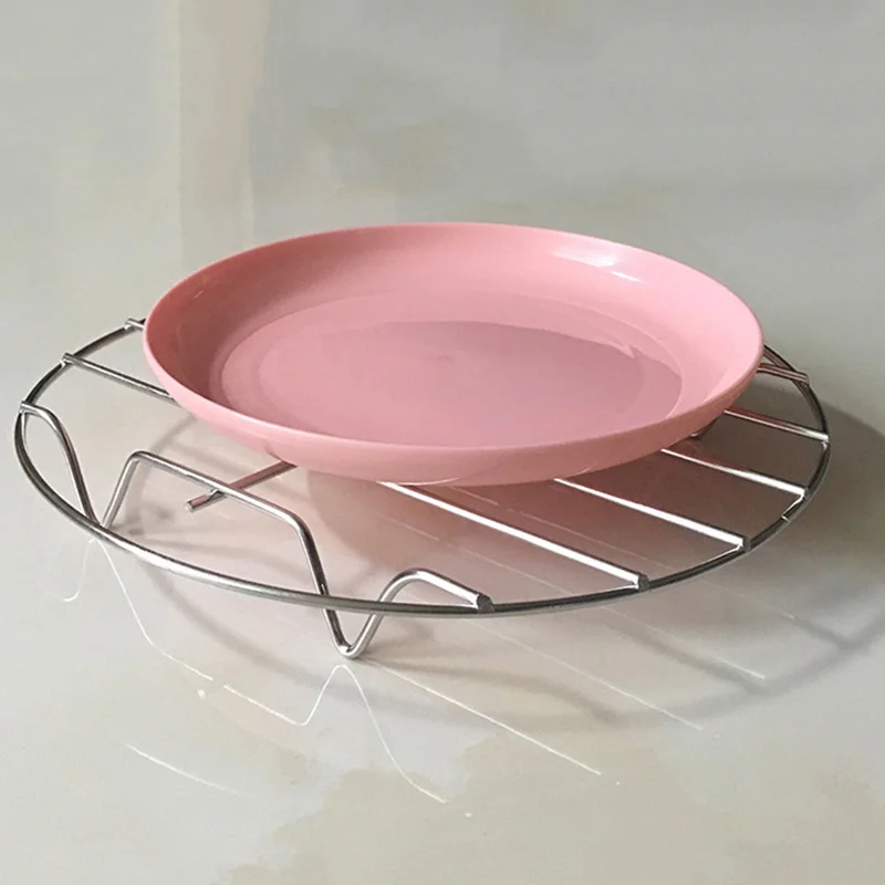 Premium Stainless Steel Steamer Rack & Baking Stand - Versatile Kitchen Accessory