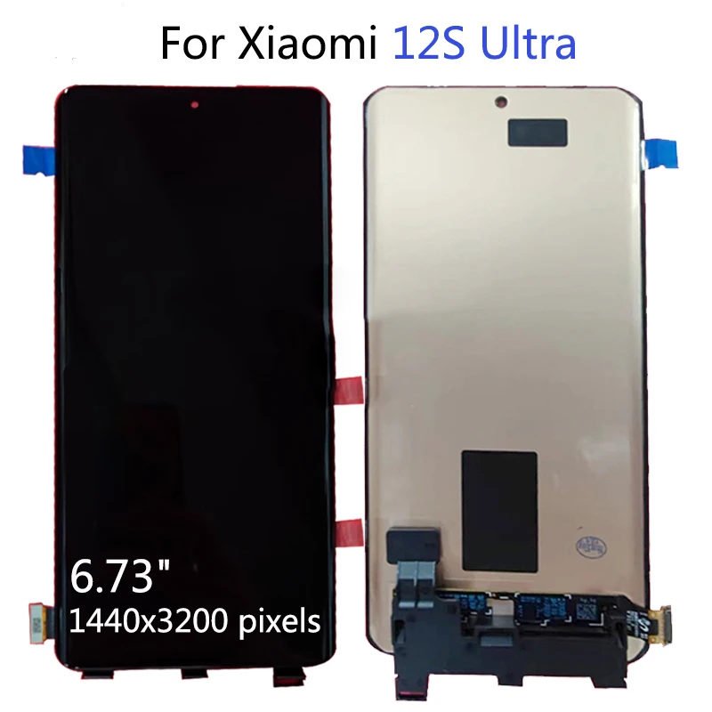 

6.73" Original For xiaomi 12s ultra LCD Display Touch Screen Digitizer Assembly For Xiaomi 12S Ultra LCD Pantalla Accessories