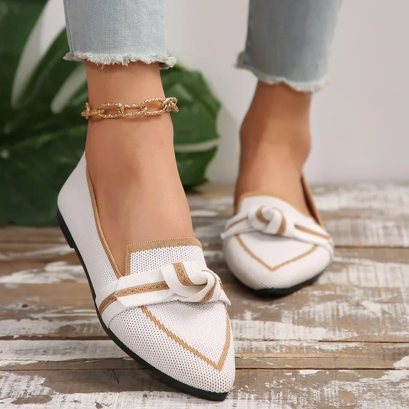 Plantar Fasciitis Womens Dress Shoes 2019 Office Flats Comfortable Walking  Women's Pointed Toe Dressy Business Casual