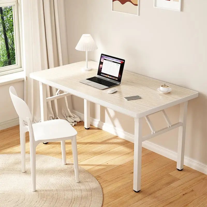 White Study Office Table Modern Men Mobile Computer Office Table Standing Executive Escritorios De Ordenador Home Furniture modern luxury drawer office table large rack executive mobile office table accessorie reading escritorios de ordenador furniture