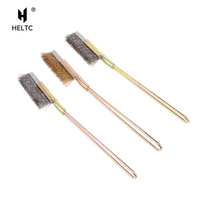 Mini Metal Remove Rust Brushes Brass Cleaning Brushes Polishing Metal Cleaning Tools Home Kits Wire Brush Supplies