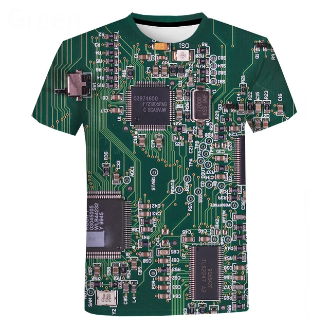  Green Computer Circuit Board Unisex Adult Fun Cool 3D Print  Colorful Athletic Sport Novelty Crew Tube Socks : Clothing, Shoes & Jewelry