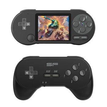 SF2000 Portable Game Console Player 3 Inch IPS Screen Built-in 6000 Classics Games Retro Handheld Video Game Consoles AV Output 1