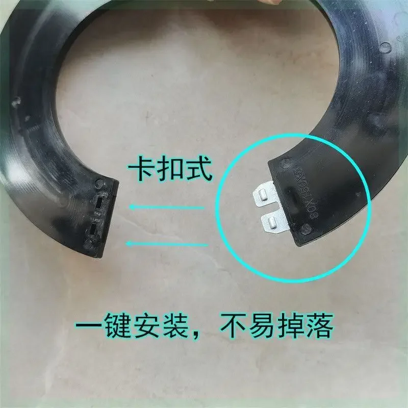 20PCS Bucket Pin Washer Round Opening Wear-resistant Thickened Polyethylene Cushion Excavator Gasket-free Bucket Shaft