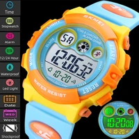SKMEI Children Watch Boys Waterproof LED Digital Sports Watch Kids Alarm Date Watch for Children Girl Gift Reloj Deportivo 1