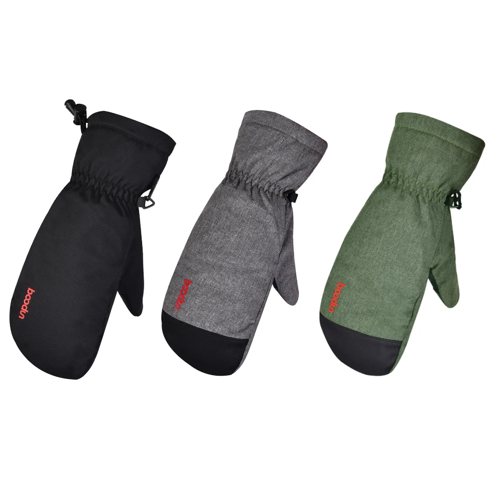 Autumn Winter Warm Cycling Gloves Thermal Outdoor Sport Running Bicycle Ski Gloves for Camping Hiking Motorcycle Gloves Men 1215 3