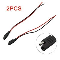 2Pcs SAE Single-ended Cable Power Extension Connector Plug Cable Solar Panel Battery Adapter Quick Connect - Image 3