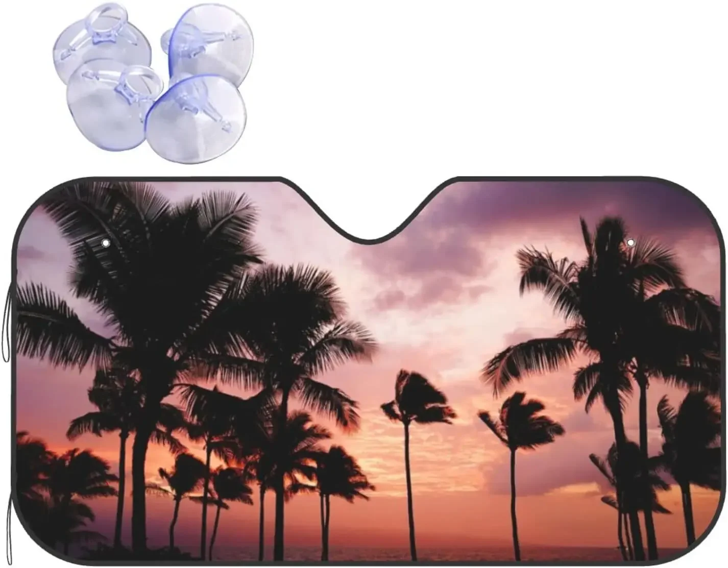 

Солнцезащитный козырек на лобовое стекло, 27,5x51,2 дюйма