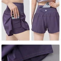 DRUR 2pcs Yoga Set Women Summer Sports Suit 2 Piece Sportswear Outfits Female Short Sleeve Fitness Tops Running Shorts Sets New - Image 5