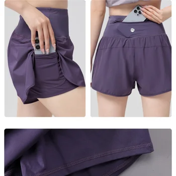 DRUR 2pcs Yoga Set Women Summer Sports Suit 2 Piece Sportswear Outfits Female Short Sleeve Fitness Tops Running Shorts Sets New 5