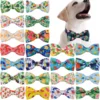 50/100pcs Summer Fruit Dog Collar Remove Dog Bowtie Collar Accessories For Dogs Pets Bow Ties Collar For Small-Large Dogs 1