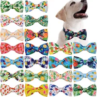 50/100pcs Summer Fruit Dog Collar Remove Dog Bowtie Collar Accessories For Dogs Pets Bow Ties Collar For Small-Large Dogs 1