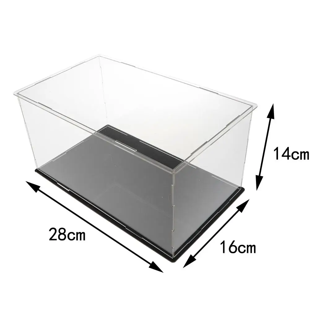 Acrylic Display Case Action Figures Toys Storage Case Container