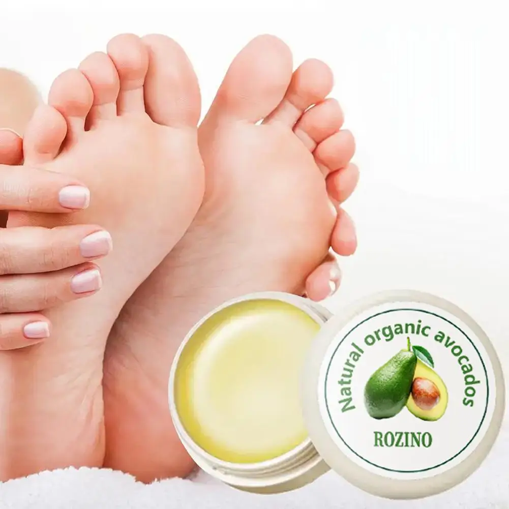 

Avocado Dry Cracked Heels Foot Hand Cream Horse Oil Nourishing Deeply Moisturizing For Hand Foot Cracking Repair Skin Care 20g