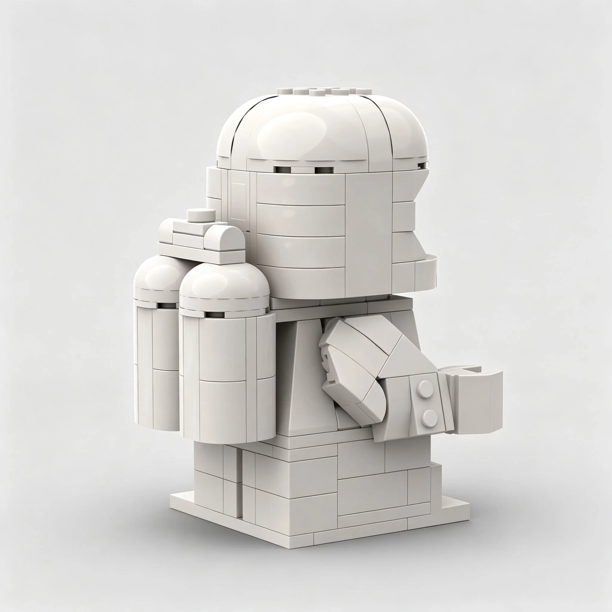 Pirate Astronaut Building Blocks Minifigure - Creative DIY Assembly Kit for Kids' Educational Play and Party Gifts