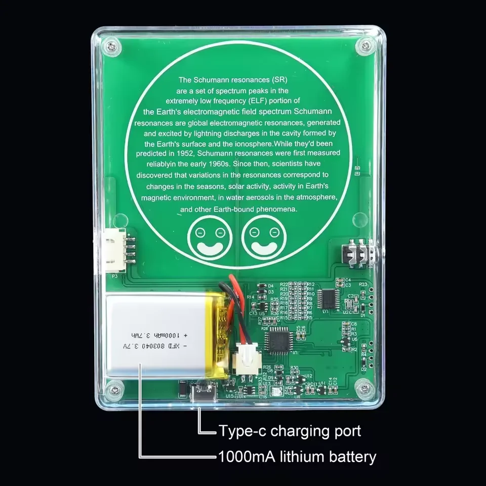 FG-300 DC5V 7.83HZ Generatore di onde Schumann Generatore di segnale funzione DDS 0.001Hz-200KHz Risonatore audio con usca a forma d'onda multipla  1420