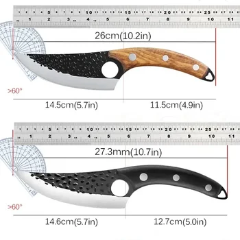 Boning Knives Chef Cooking Slicing Meat Fruit Fish Fillet Kitchen Knives Stainless Steel Hand Forge Blade Utility Barbecue Knife 2