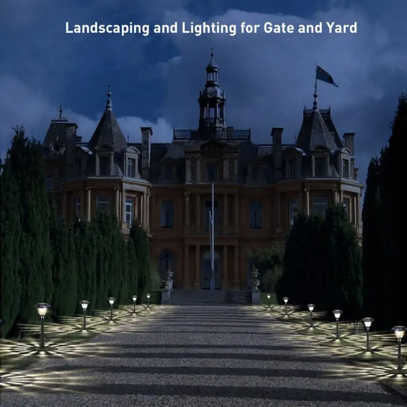 Luzes do Gramado Luzes à Prova Pçs ao ar Livre Solar Jardim Paisagem Decoração Pth Dwaterproof Água 4 Luz 22 Computers & Electronics