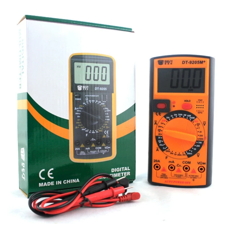

Portable Multimeter Counts Voltmeter for DC Current Resistance