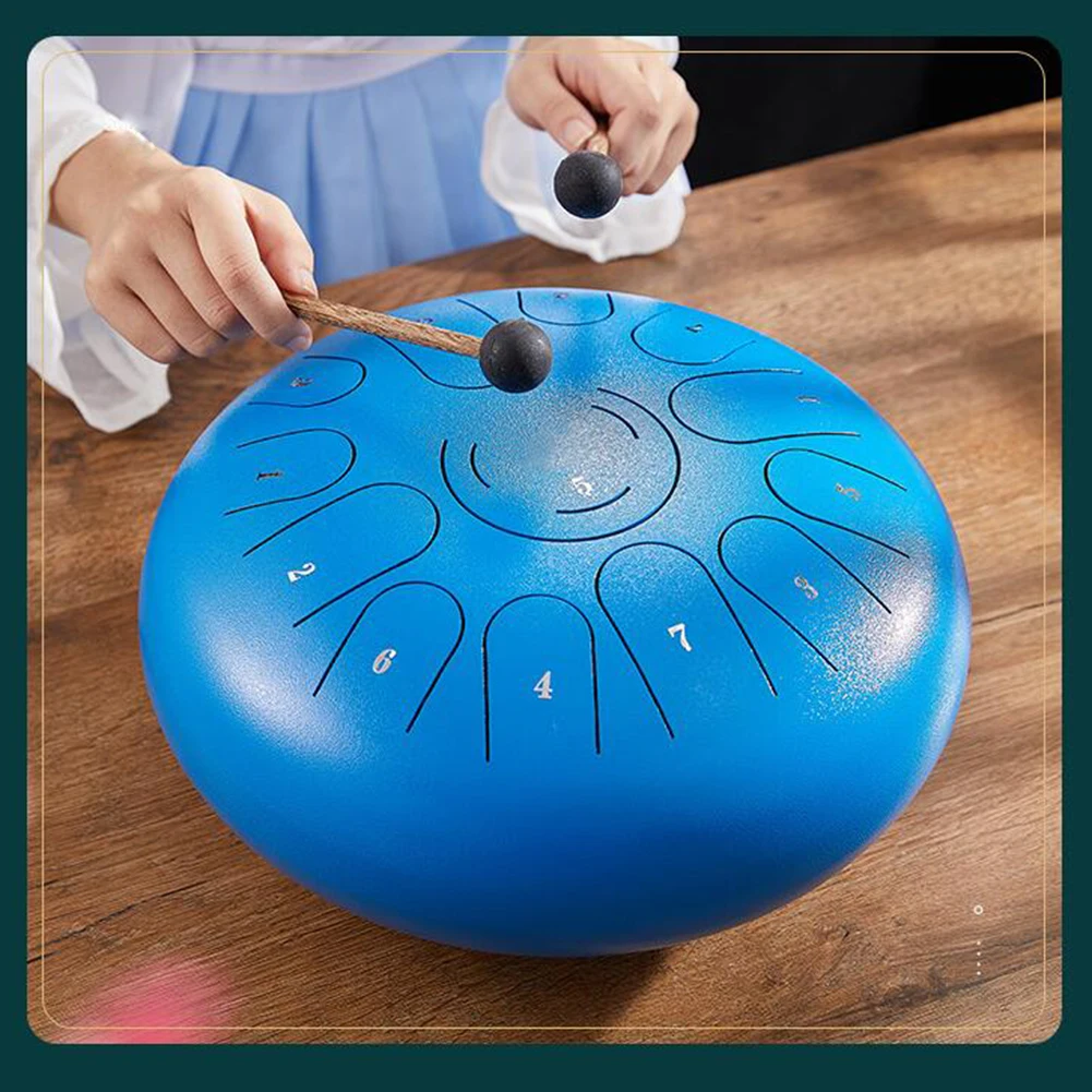 Description Picture 5 of item21cm Tongue Drum Drumsticks Xylophone Marimba Percussion Music Instrument Mallet