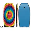 Lightweight Body Board Boogie Board with EPS Core XPE Deck HDPE Bottom Multicolor3-M