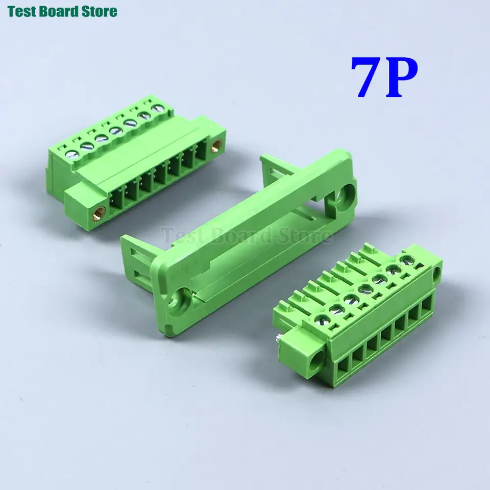 1Set 15EDGWC Pitch 3.81mm 2P/3P/4P/5P/6P/7P/8P/9P/10P/12P/16P/24P Pluggable Terminal Block Connector image 13
