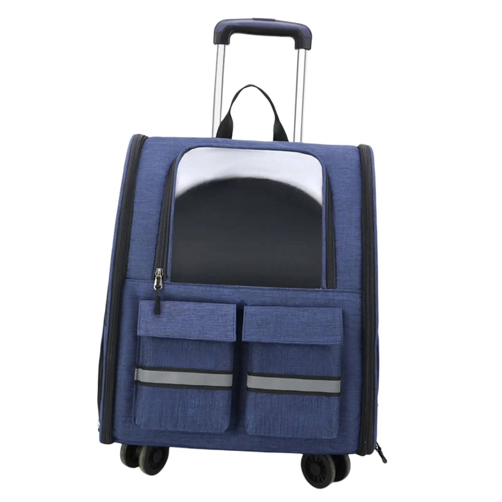 Cat Trolley Case Backpack Pet Carrier Tote for Transparent Travel Outdoor